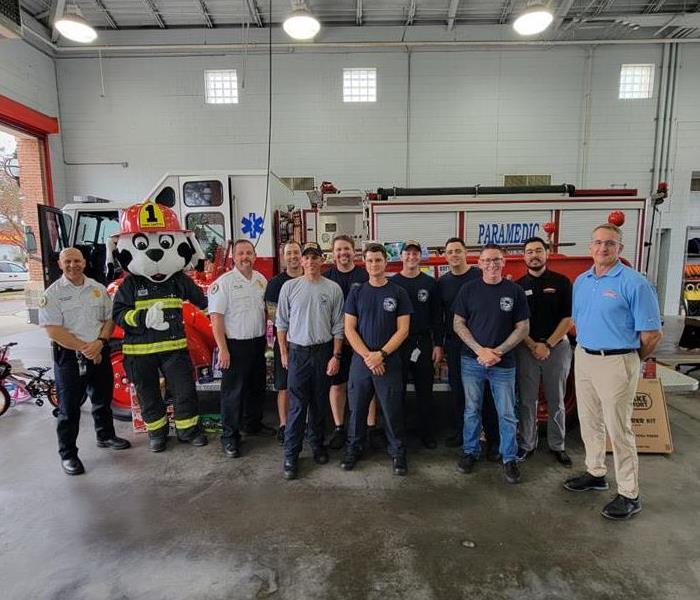 SERVPRO Team teams up with Fort Walton Beach Fire Department 