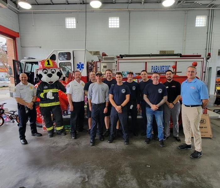 SERVPRO teams up with the Fort Walton Beach Fire Department
