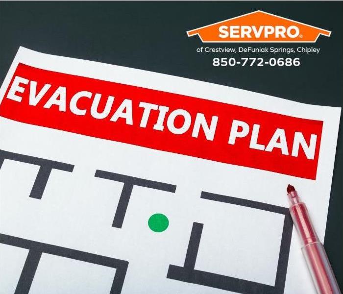 picture of evacuation plan